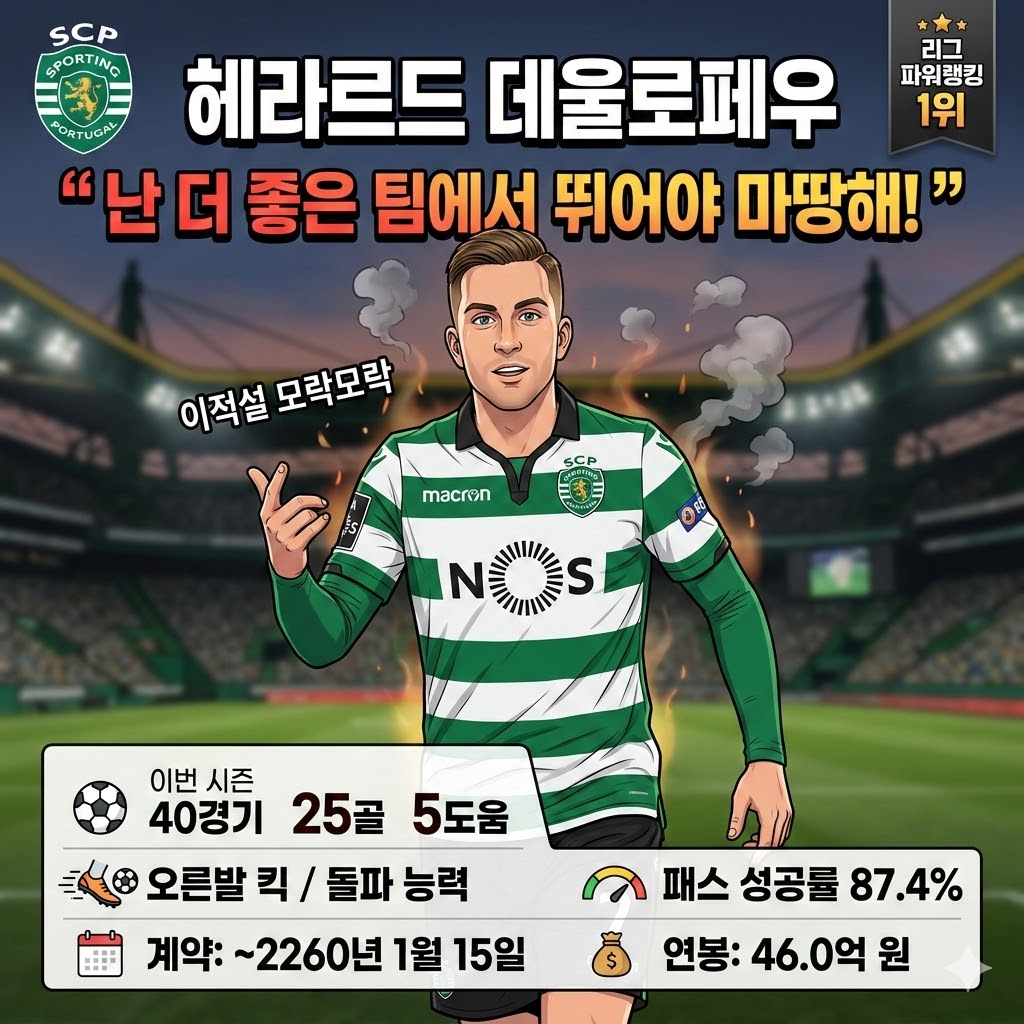 데울로페우 작심발언! [더 좋은 팀 갈 자격 있다]